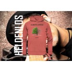 M Hoodie Organic Red